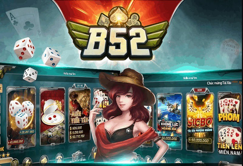 Các trò chơi nổi bật tại b52 club apk
